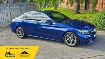 Mercedes-Benz C Class 1.5 C200 MHEV EQ Boost AMG Line (Premium) Saloon 4dr Petrol G-Tr