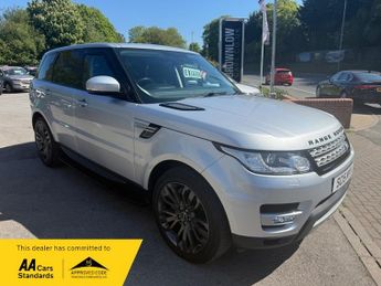 Land Rover Range Rover Sport SDV6 HSE 15 PLATE ONLY 47000 MILES SAT NAV LEATHER AUTO REVERSE 