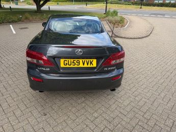 Lexus IS 2.5 250 SE-L Convertible 2dr Petrol Auto Euro 4 (208 ps)