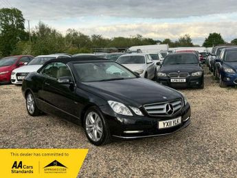 Mercedes E Class 2.1 E220 CDI BlueEfficiency SE Cabriolet Tiptronic Euro 5 2dr