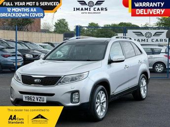 Kia Sorento CRDI KX-3 SAT NAV AUTO DIESEL 115K MILES SUNROOF HEATED LETHER S