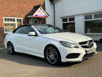 Mercedes E Class 2.0 E200 AMG Line Cabriolet G-Tronic+ Euro 6 (s/s) 2dr