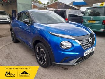 Nissan Juke 1.6 hybrid N-CONNECTA, AUTO, 1 OWNER, FULL HISTORY, BLUE