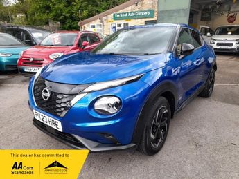Nissan Juke 1.6 hybrid N-CONNECTA, AUTO, 1 OWNER, FULL HISTORY, BLUE