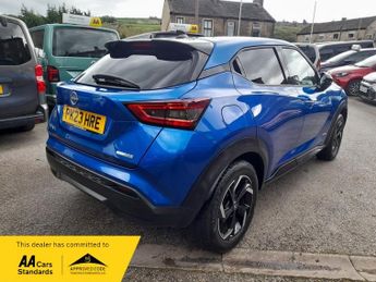 Nissan Juke 1.6 hybrid N-CONNECTA, AUTO, 1 OWNER, FULL HISTORY, BLUE