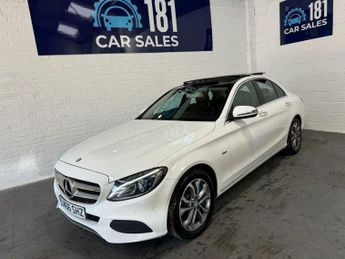 Mercedes-Benz C Class 2.0 C350e 6.4kWh Sport (Premium) G-Tronic+ Euro 6 (s/s) 4dr