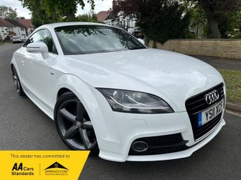 Audi TT 2.0 TFSI S LINE 211 BHP HPI CLEAR+FSH+NEW MOT/SERVICE