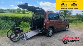 Peugeot Rifter Premium Wheelchair Accessible Disabled Vehicle WAV