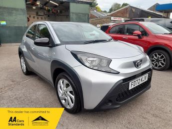 Toyota AYGO AYGO X VVT-I PURE, 1 owner, full toyota history, silver automati