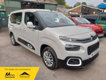 Citroen Berlingo BLUEHDI FEEL XL S/S EAT8, AUTO, 5 SEAT WITH REAR RAMP AND POWER 