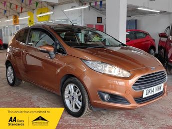 Ford Fiesta 1.25 Zetec Hatchback 3dr Petrol Manual Euro 5 (82 ps)