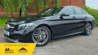 Mercedes C Class 2.0 C220d AMG Line (Premium) G-Tronic+ Euro 6 (s/s) 4dr
