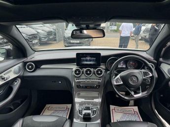 Mercedes-Benz C Class 3.0 GLC43 V6 AMG (Premium Plus) Coupe G-Tronic+ 4MATIC Euro 6 (s
