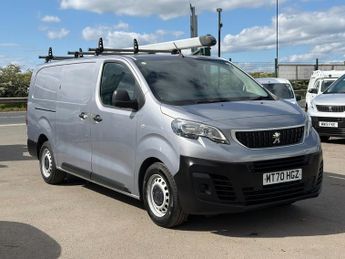Peugeot Expert PEUGEOT EXPERT LONG WHEELBASE WITH AIRCON TWIN SIDE DOORS IN SIL