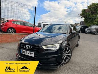 Audi A3 2.0 TDI S line S Tronic quattro Euro 6 (s/s) 3dr
