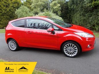 Ford Fiesta 1.4 Titanium Hatchback 3dr Petrol Manual (133 g/km, 94 bhp)