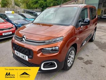 Citroen Berlingo PURETECH FEEL XL S/S EAT8 5 seat wheelchair adapted , 0nly 25,14