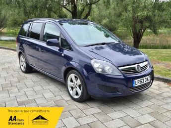 Vauxhall Zafira 1.6 16V Exclusiv MPV 5dr Petrol Manual Euro 5 (115 ps)