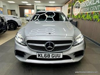 Mercedes C Class C 200 AMG LINE PREMIUM [6X MERCEDES SERVICES, SAT NAV, LEATHER &