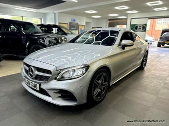 Mercedes C Class C 200 AMG LINE PREMIUM [6X MERCEDES SERVICES, SAT NAV, LEATHER &