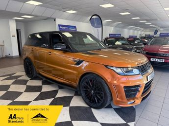 Land Rover Range Rover Sport SDV8 AUTOBIOGRAPHY DYNAMIC 4.4 AUTO 17 REG PANO ROOF DIESEL