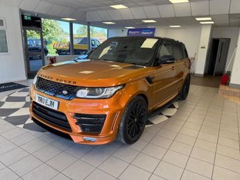 Land Rover Range Rover Sport SDV8 AUTOBIOGRAPHY DYNAMIC 4.4 AUTO 17 REG PANO ROOF DIESEL