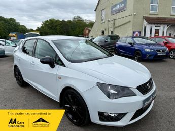 SEAT Ibiza TSI FR BLACK £35 TAX+PART LEATHER+CRUISE
