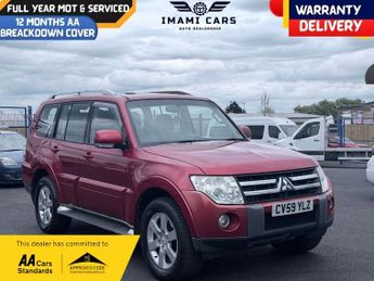 Mitsubishi Shogun LWB DI-D GLS ELEGANCE Auto DIESEL 7SETER 129K MILES SATNAV CAMER