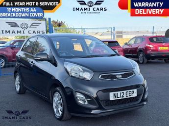 Kia Picanto 2 PETROL MANUAL 1 OWNER SERVICEDULL HISTORY