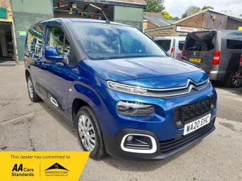 Citroen Berlingo BLUEHDI FEEL M S/S EAT8,AUTO, 1 OWNER, 4 SEAT LOWERED REAR FLOOR