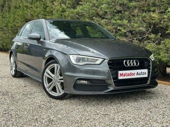 Audi A3 2.0 TDI S line Sportback S Tronic Euro 6 (s/s) 5dr