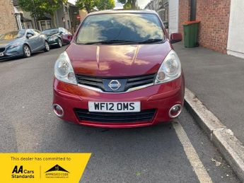 Nissan Note 1.6 16V n-tec+ Hatchback 5dr Petrol Auto Euro 5 (110 ps)