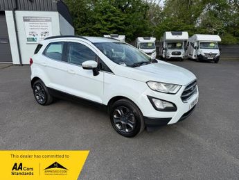 Ford EcoSport ZETEC 18 PLATE 83000 MILES PETROL MANUAL SAT BVAV DAB