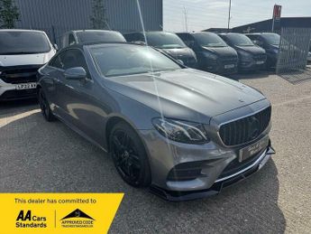 Mercedes E Class 2.0 E220d AMG Line (Premium) G-Tronic+ 4MATIC Euro 6 (s/s) 2dr