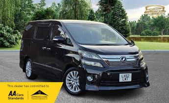 Toyota Vellfire 2.4L PETROL AUTO 7 SEATS 5 DR