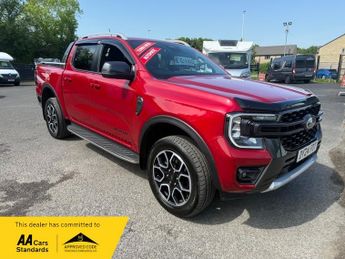 Ford Ranger WILDTRAK ECOBLUE 24 PLATE 24000 MILES LEATHER SAT NAV AUTO 4X4