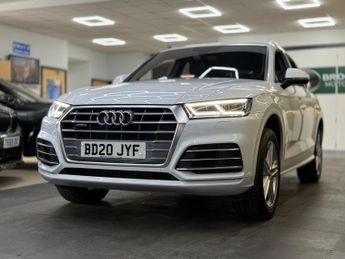 Audi Q5 2.0 TFSI QUATTRO S LINE [3X SERVICES, SAT NAV, LEATHER & HEATED 