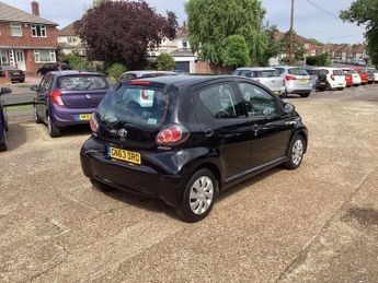 Toyota AYGO 1.0 VVT-i Move Hatchback 5dr Petrol MultiMode Euro 5 (68 ps)