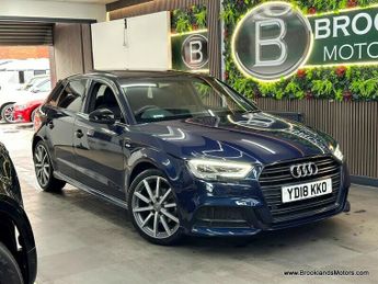 Audi A3 1.5 TFSI S LINE BLACK EDITION [5X SERVICES, SAT NAV, PANORAMIC R