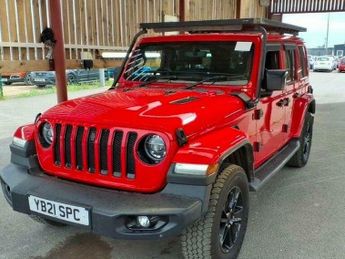 Jeep Wrangler 2.0 GME Night Eagle SUV 4dr Petrol Auto 4WD Euro 6 (s/s) (272 ps