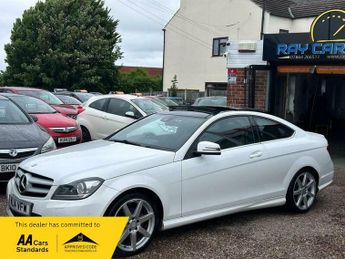 Mercedes-Benz C Class 1.6 C180 AMG Sport Edition Coupe 2dr Petrol G-Tronic+ Euro 6 (s/