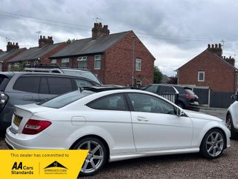 Mercedes-Benz C Class 1.6 C180 AMG Sport Edition Coupe 2dr Petrol G-Tronic+ Euro 6 (s/