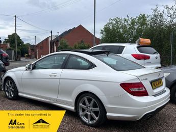 Mercedes-Benz C Class 1.6 C180 AMG Sport Edition Coupe 2dr Petrol G-Tronic+ Euro 6 (s/