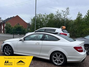 Mercedes-Benz C Class 1.6 C180 AMG Sport Edition Coupe 2dr Petrol G-Tronic+ Euro 6 (s/