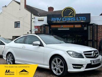 Mercedes-Benz C Class 1.6 C180 AMG Sport Edition Coupe 2dr Petrol G-Tronic+ Euro 6 (s/