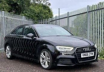 Audi A3 2.0 TDI S line S Tronic Auto 6Spd quattro Euro 6 (s/s) 4dr