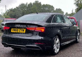 Audi A3 2.0 TDI S line S Tronic Auto 6Spd quattro Euro 6 (s/s) 4dr