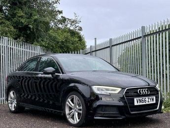 Audi A3 2.0 TDI S line S Tronic Auto 6Spd quattro Euro 6 (s/s) 4dr
