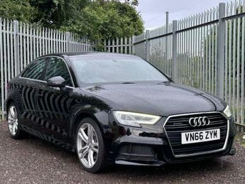 Audi A3 2.0 TDI S line S Tronic Auto 6Spd quattro Euro 6 (s/s) 4dr