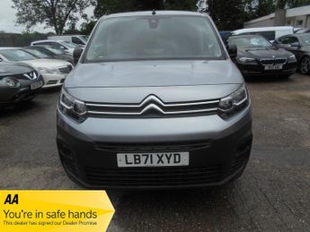 Citroen Berlingo 2021 950 DRIVER PRO XL BLUEHDI S/S LOW MILEAGE AUTOMATIC NO VAT 